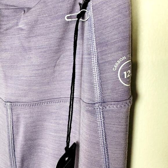 Allbirds NWT Purple Hush Natural Flow Stretch Leggings Size XSmall - Picture 4 of 7